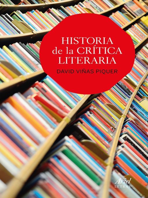 Title details for Historia de la crítica literaria by David Viñas Piquer - Available